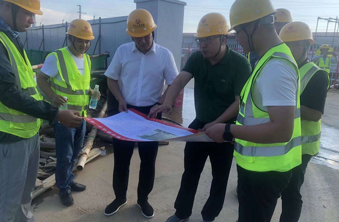 徐旭到市政公用城三期項(xiàng)目檢查指導(dǎo) 徐旭到市政公用城三期項(xiàng)目檢查指導(dǎo)