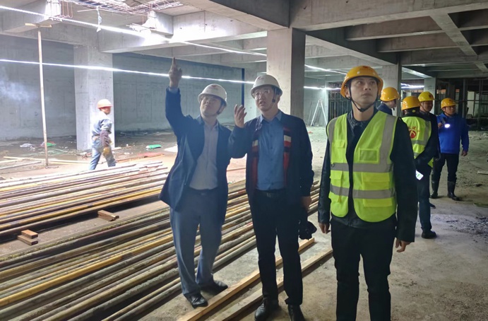 黨委副書記、總經(jīng)理王海龍深入唐人科技產(chǎn)業(yè)園項(xiàng)目檢查指導(dǎo)